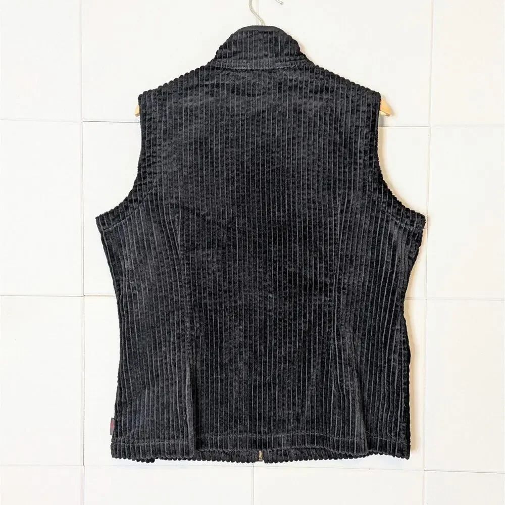 NWT Woolrich Kinsdale 100% cotton corduroy zip front vest